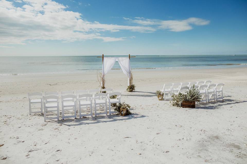 beach wedding