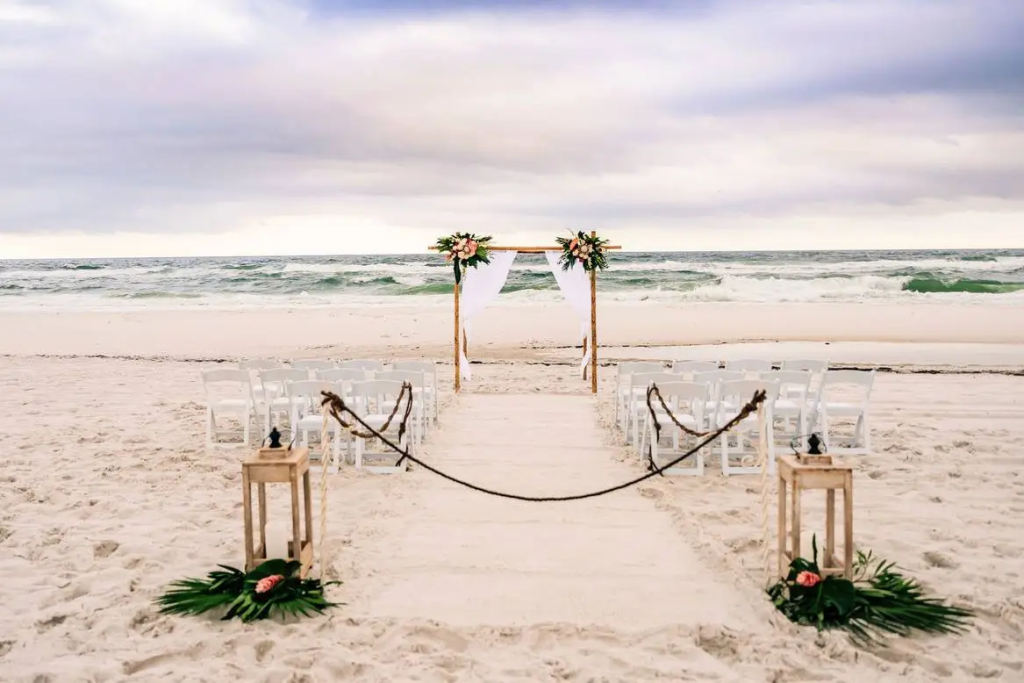 beach wedding