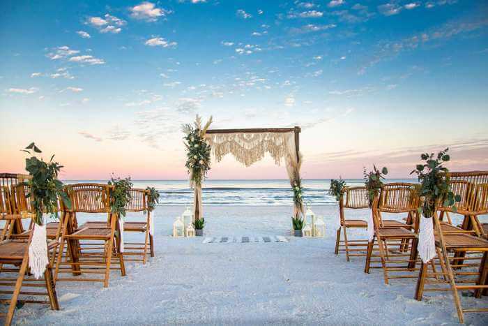 beach wedding