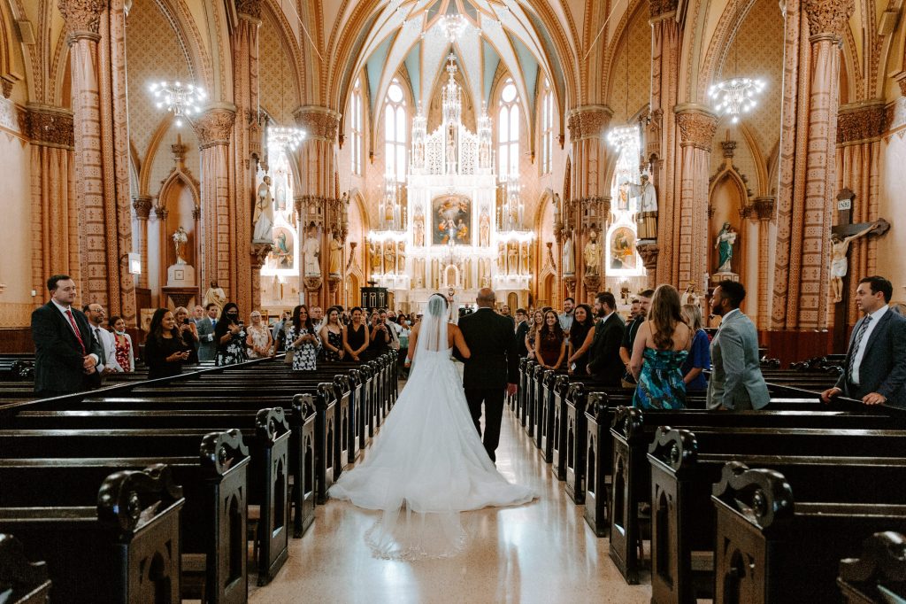 Church wedding