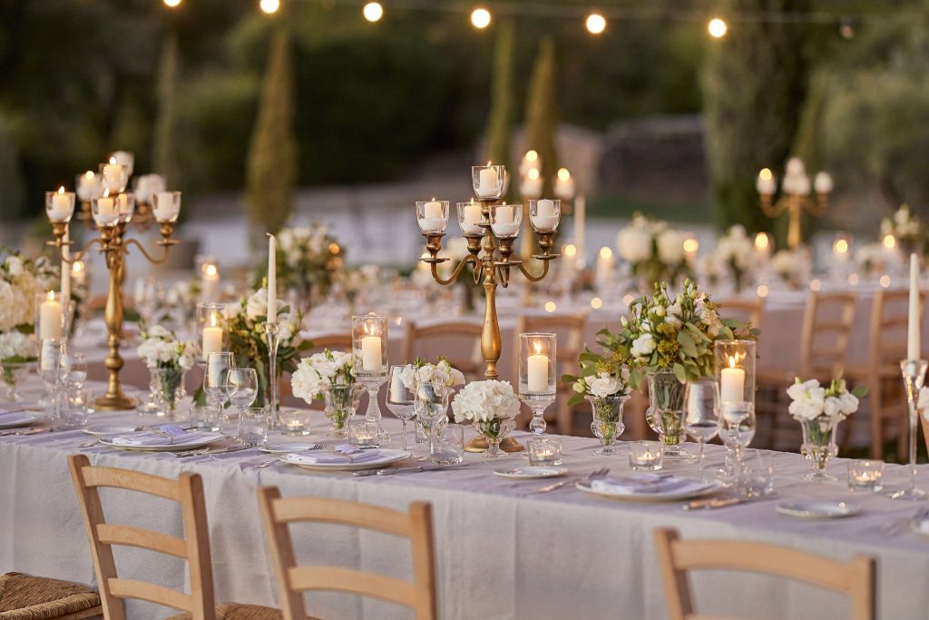 Wedding Table Flowers