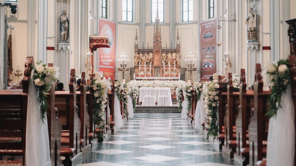 Church wedding