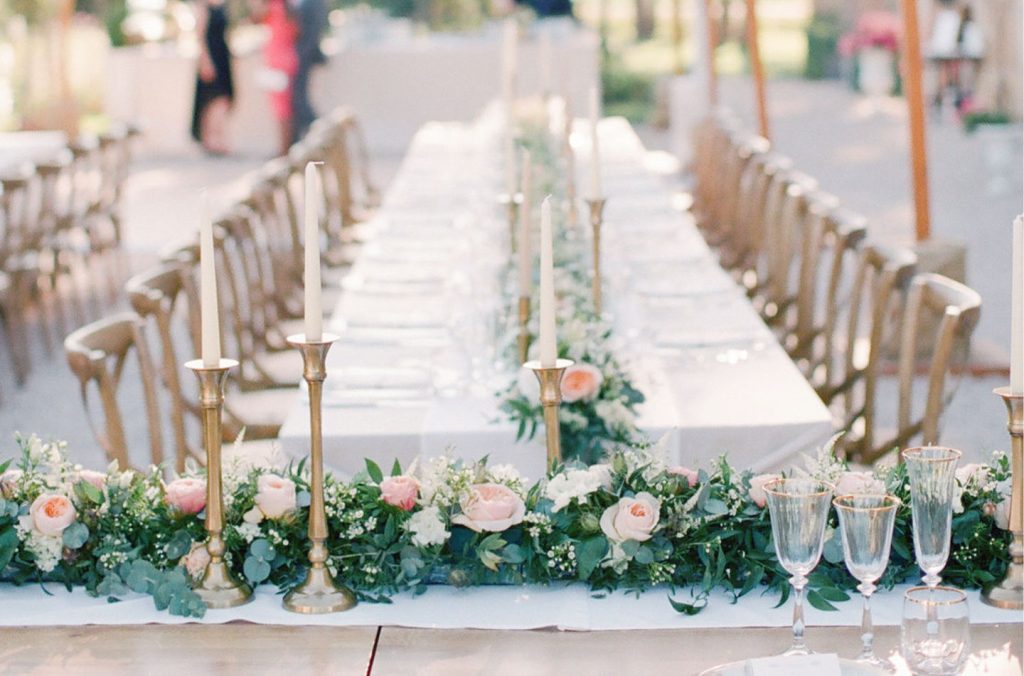 Wedding Table Flowers