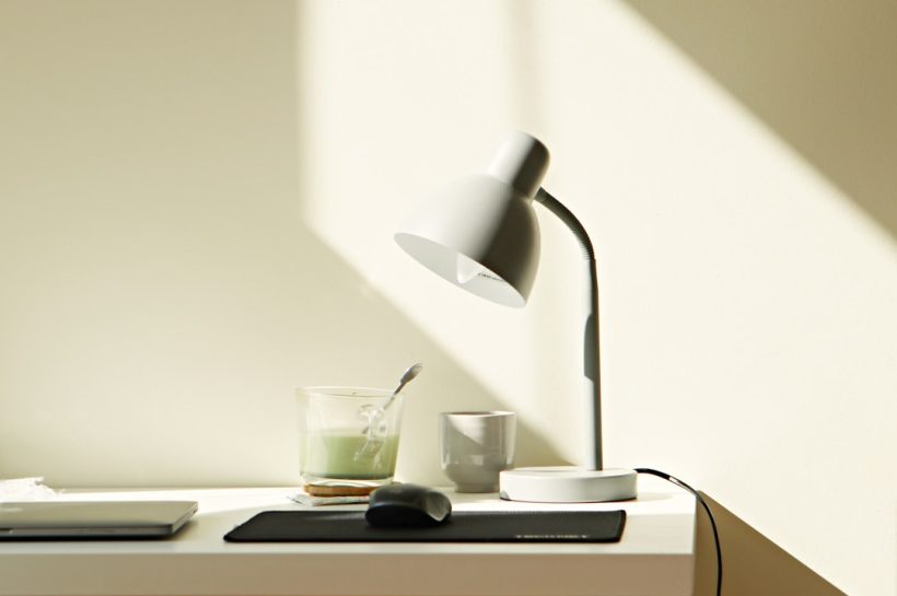 Photo writing table lamp